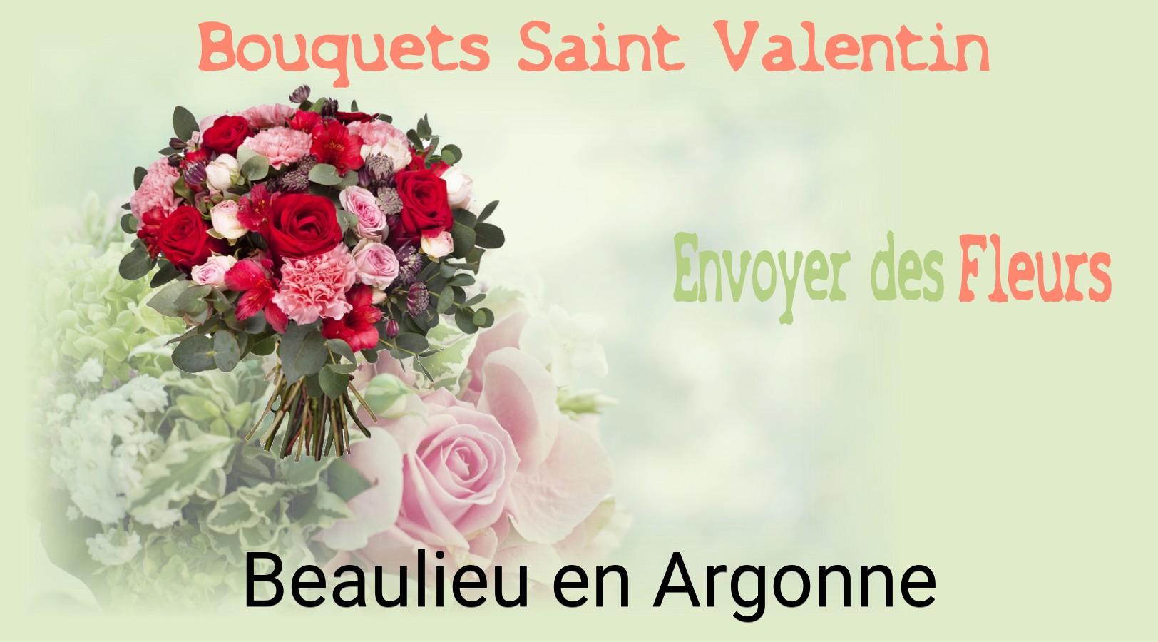 Roses de Saint-Valentin livrées à Beaulieu-en-Argonne